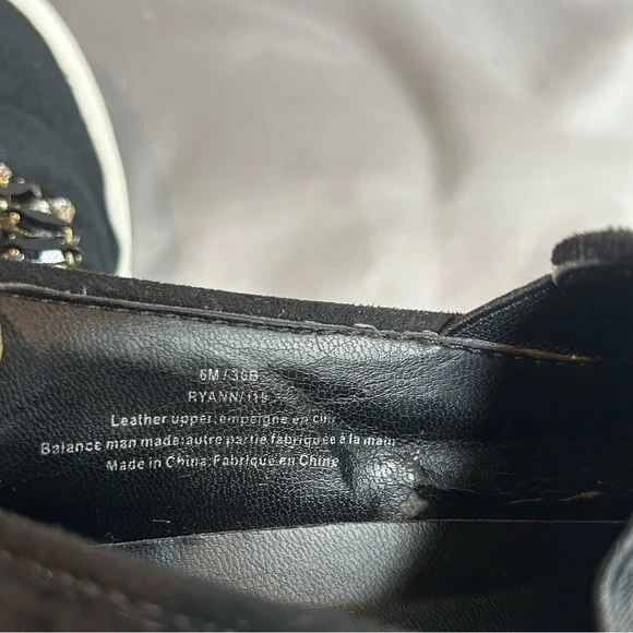 Karl Lagerfeld Black Slip-On Sneakers with Embellishments - Picture 7 of 7